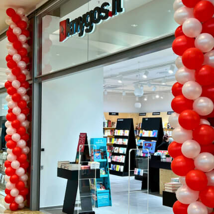 KNYGOS.LT. Nauja parduotuvė AKROPOLYJE!