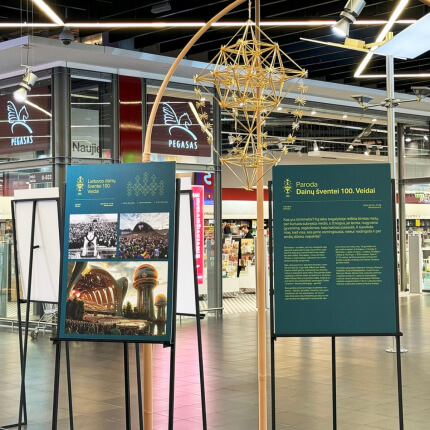 Dainų šventę kviečia atrasti Vilniaus „Akropolyje“