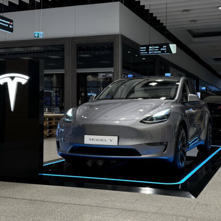 Pirmoji „Tesla“ pop-up parduotuvė Lietuvoje