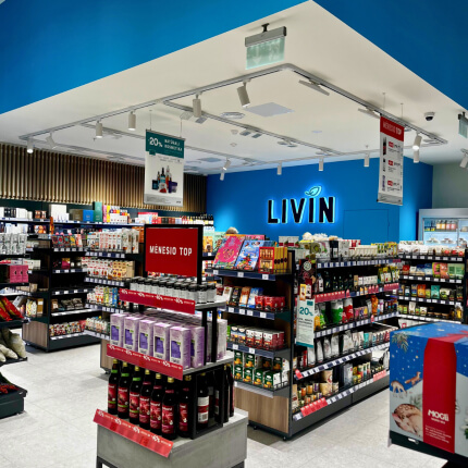 LIVIN. Naujoje vietoje atsinaujinusi parduotuvė!