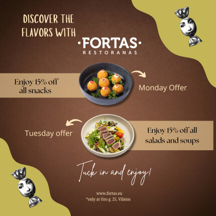 FORTAS. Discover the Flavors of Fortas