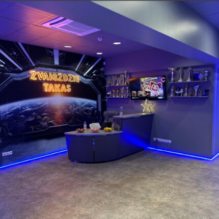 STUDIJA „ŽVAIGŽDŽIŲ TAKAS” jau veikia!