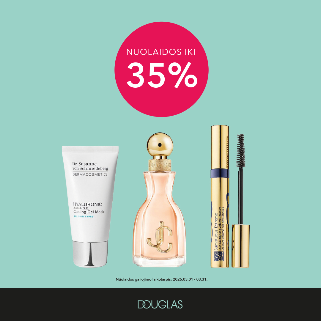 DOUGLAS. Išpardavimas iki 35%