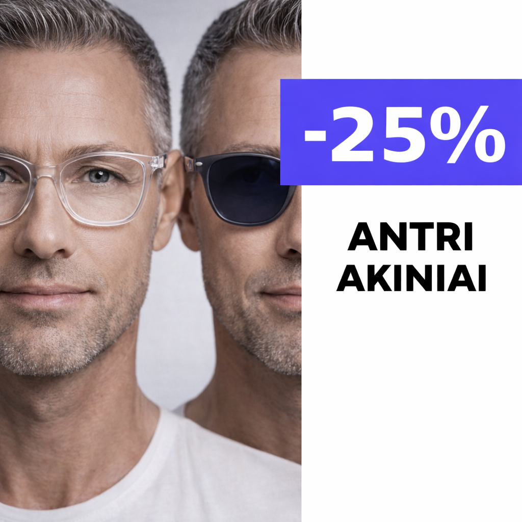 ZYNKY OPTIKA. Antri akiniai 25% PIGIAU!