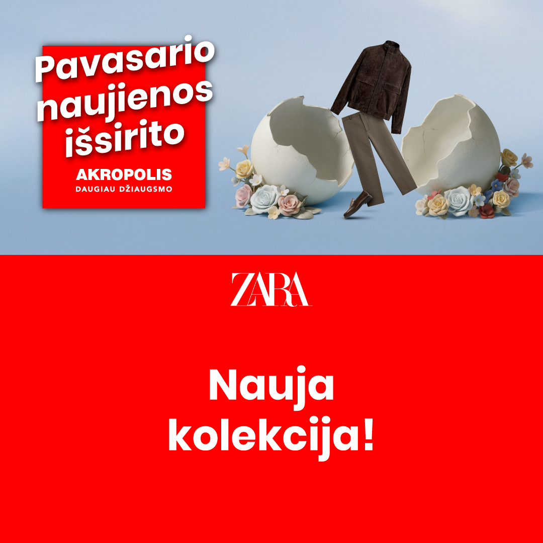 ZARA. Pavasario naujienos!