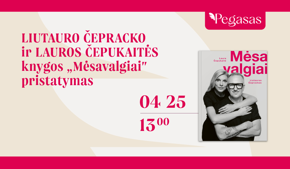 L. Čeprackos ir L. Čepukaitės knygos „Mėsavalgiai“ pristatymas