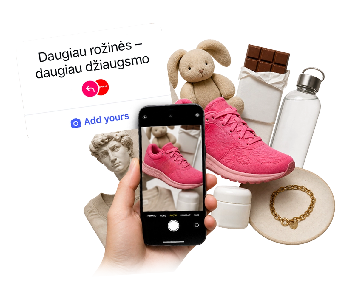 KONKURSAS: daugiau rožinės spalvos – daugiau džiaugsmo!