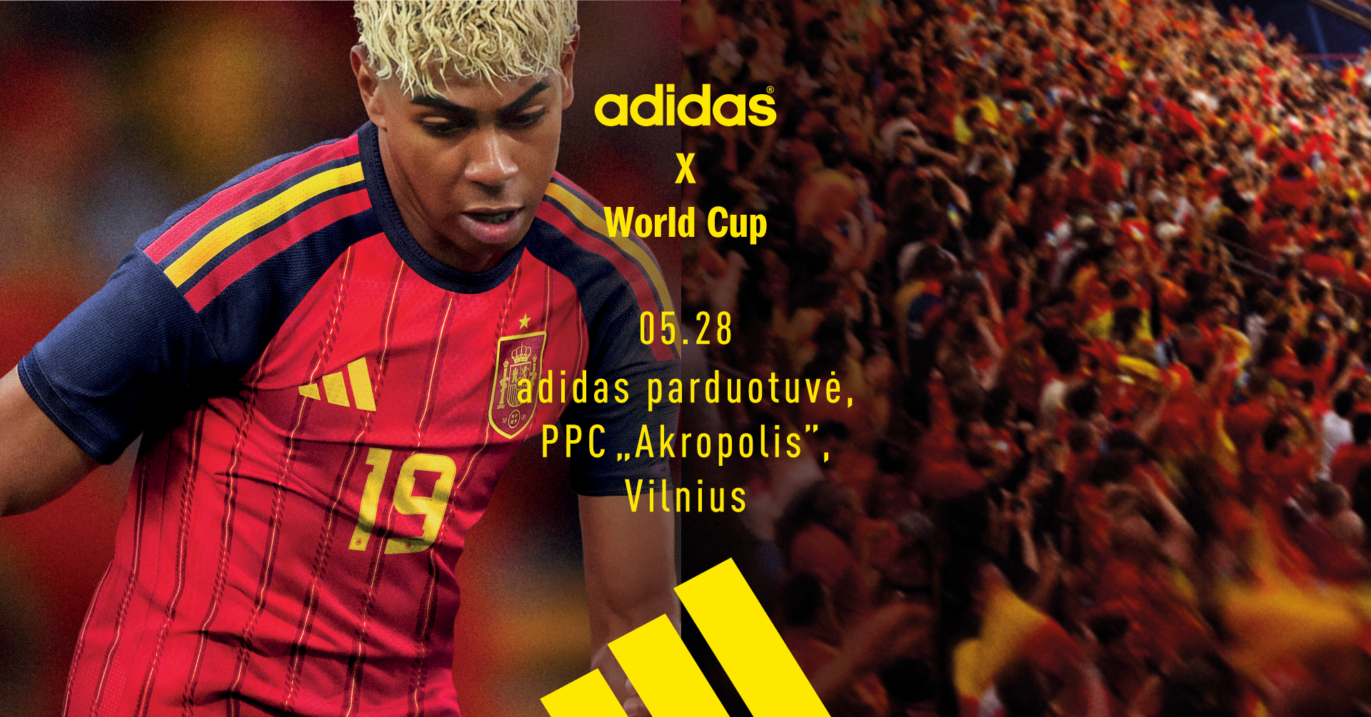 adidas FIFA World Cup sutiktuvės