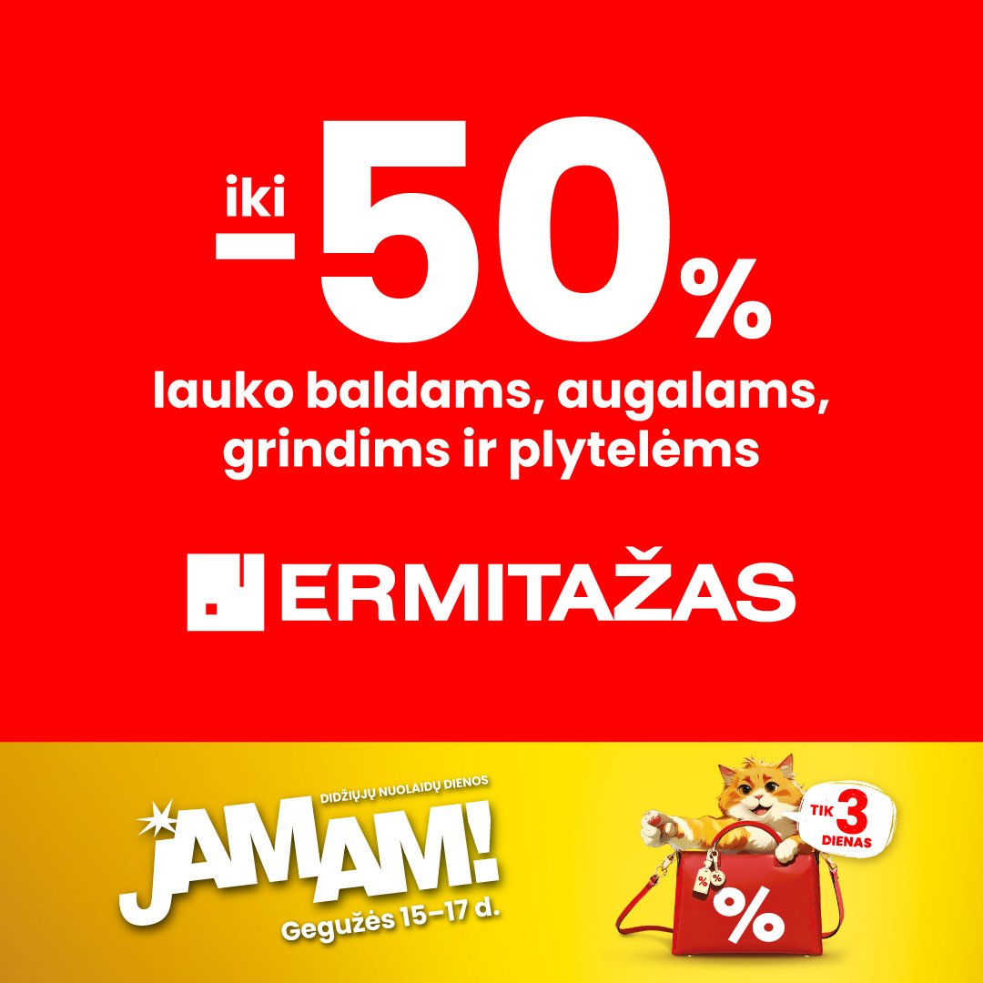 ERMITAŽAS. JAMAM pasiūlymai