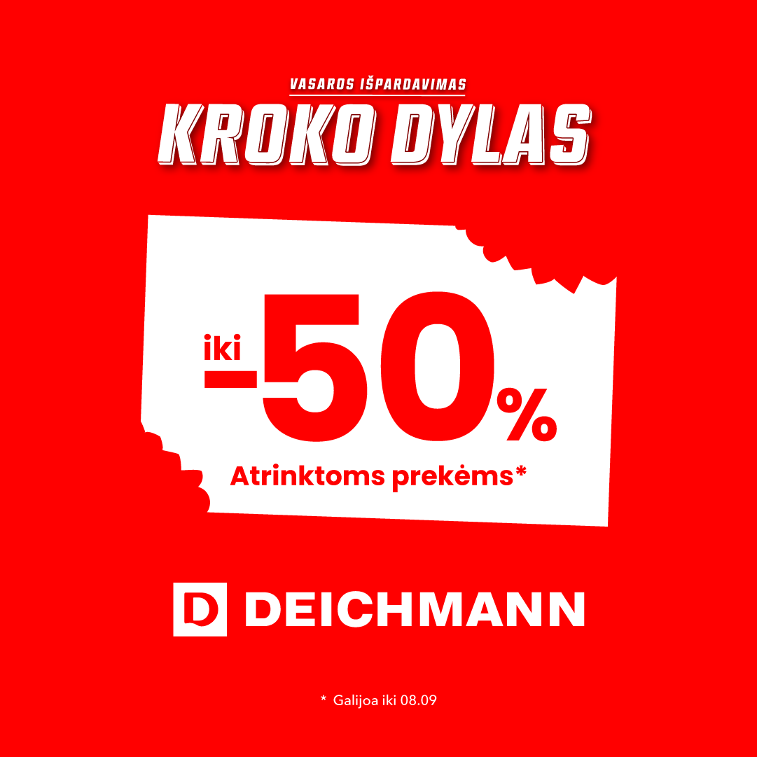 DEICHMANN. KrokoDYLO pasiūlymai