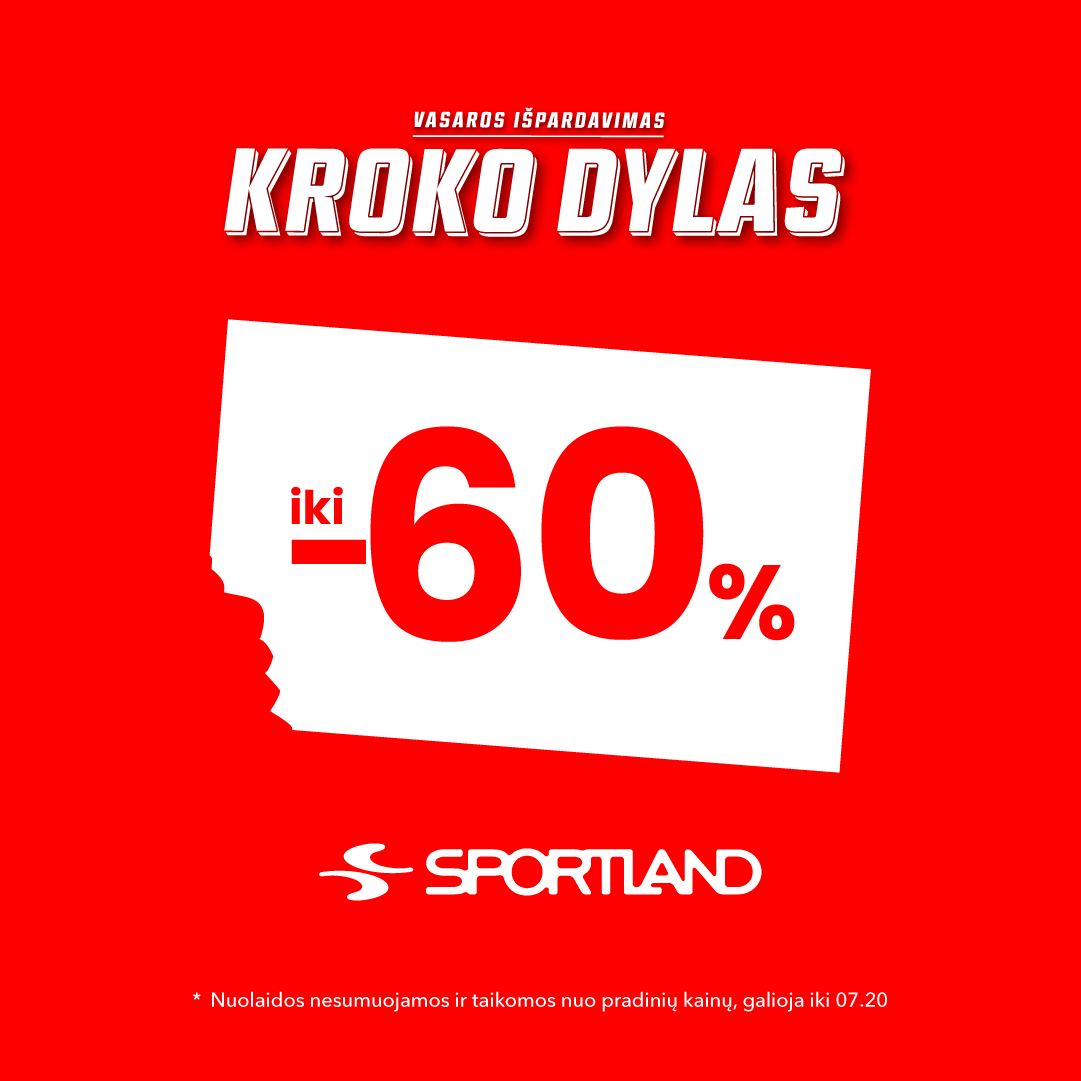 SPORTLAND. KrokoDYLO pasiūlymai