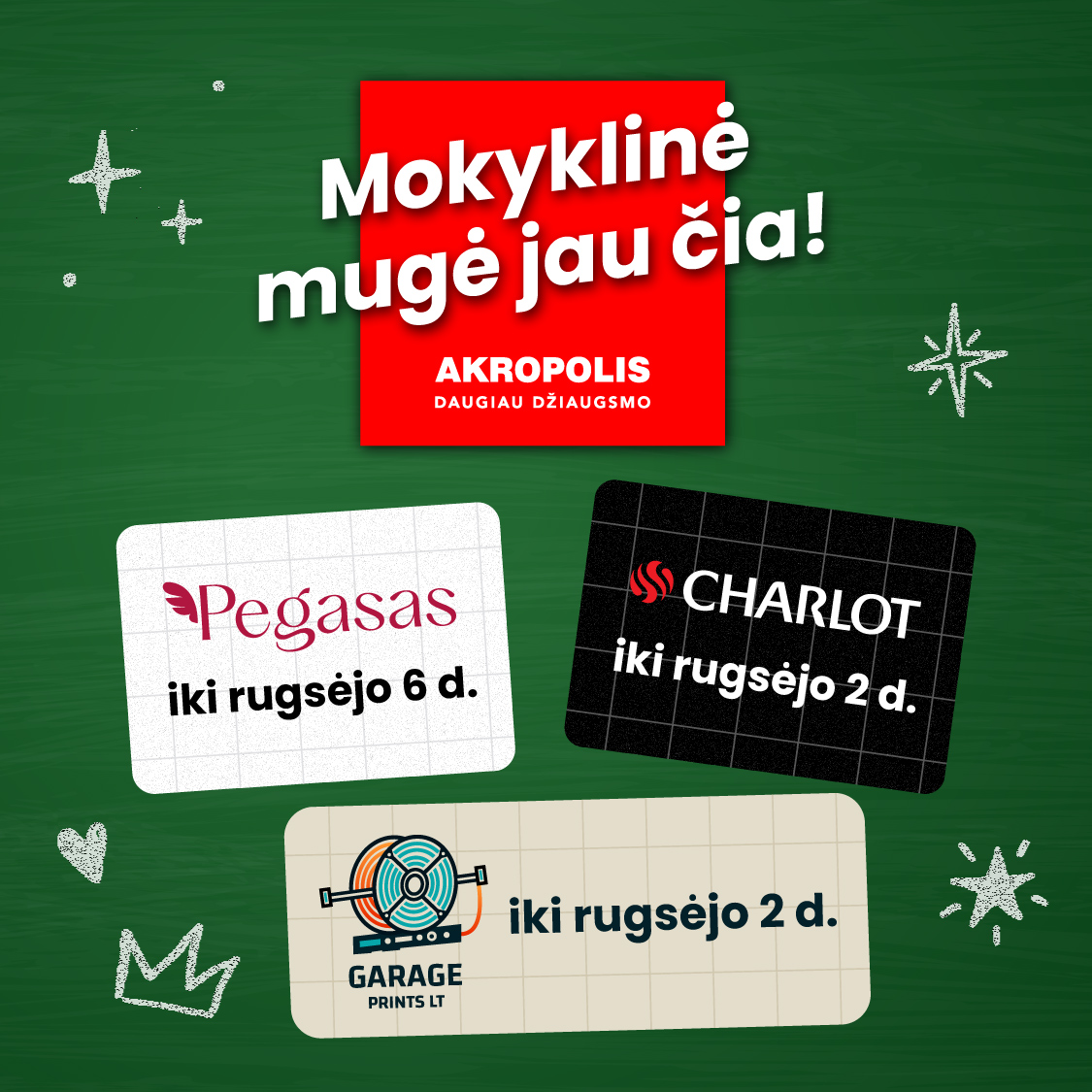 Mokyklinė mugė. Pasiruoškite naujai pradžiai