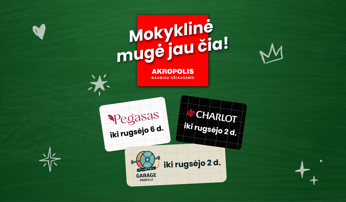 Mokyklinė mugė – ruoškis be rūpesčių!