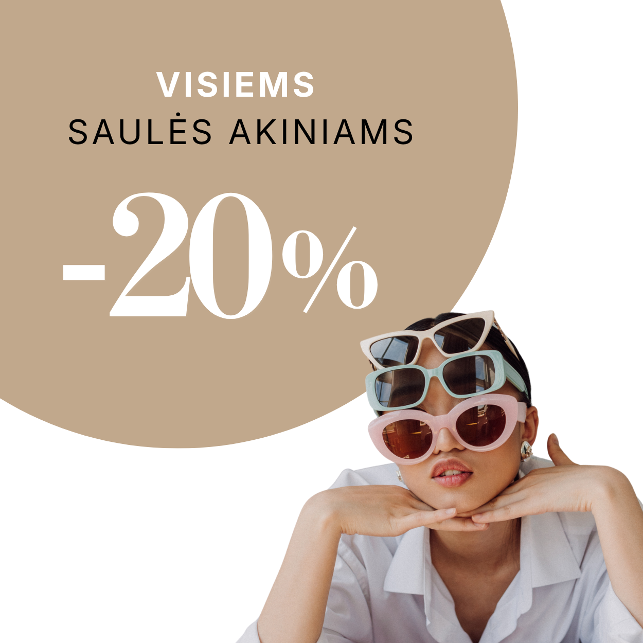 ZYNKY OPTIKA. Visi akiniai nuo saulės -20% PIGIAU