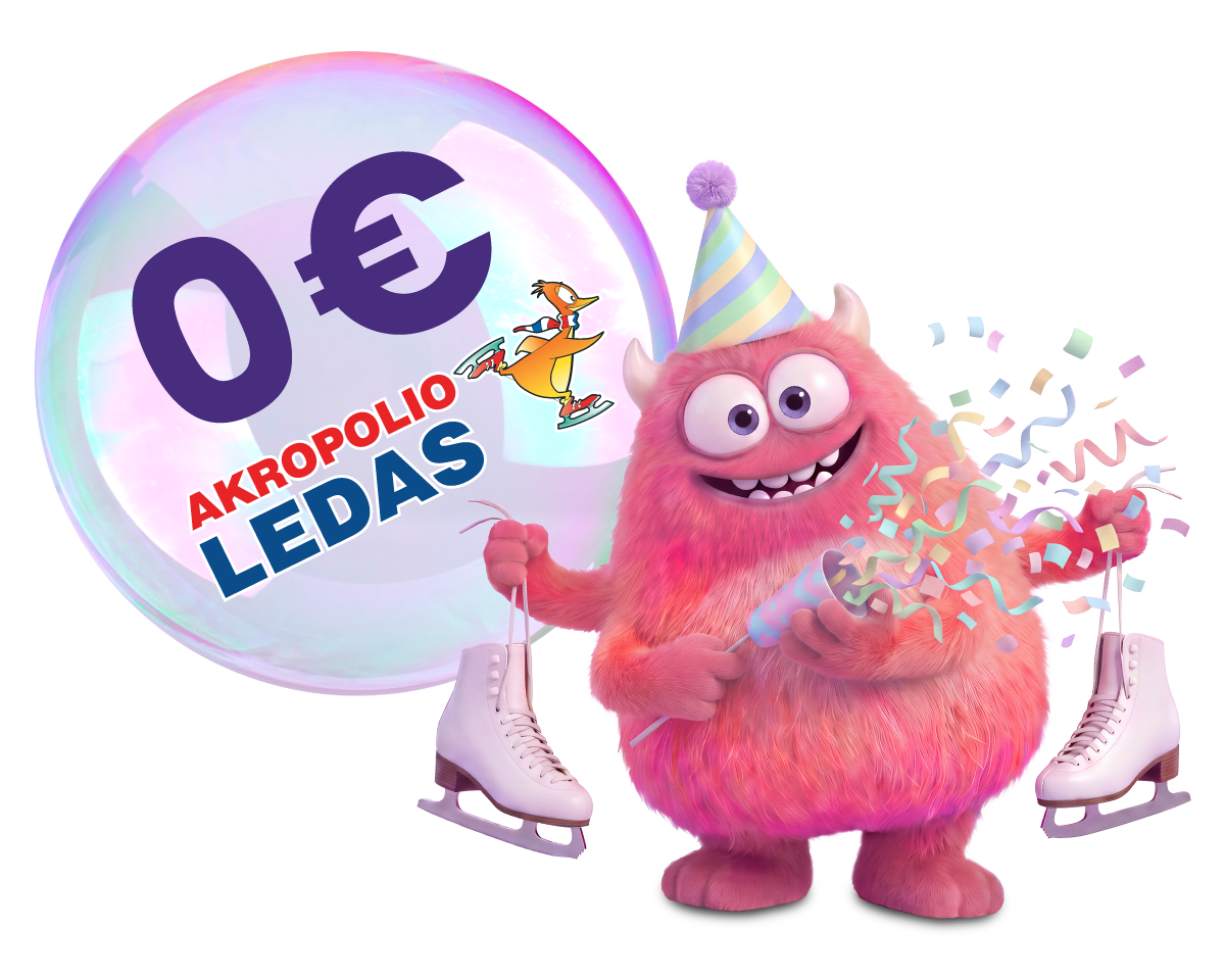 Čiuožk nemokamai!
