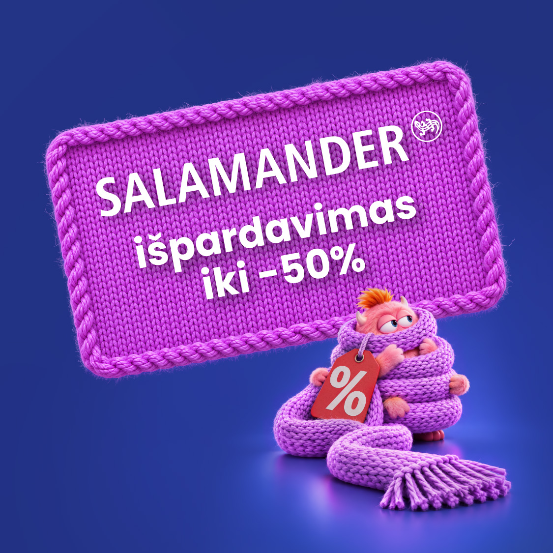SALAMANDER. VIDURIO SEZONO IŠPARDAVIMAS IKI –50 %