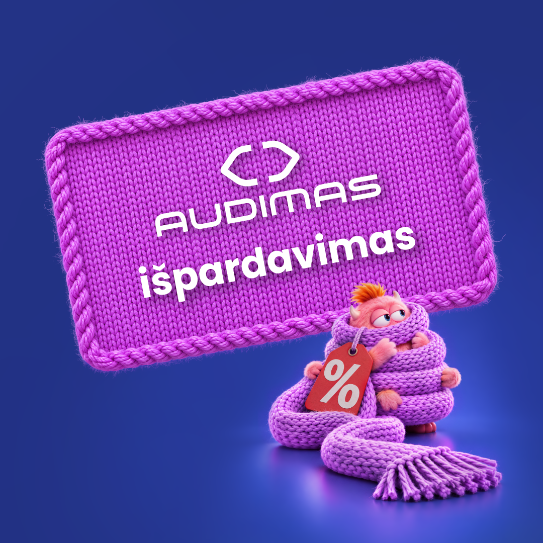 AUDIMAS. VIDURIO SEZONO IŠPARDAVIMAS