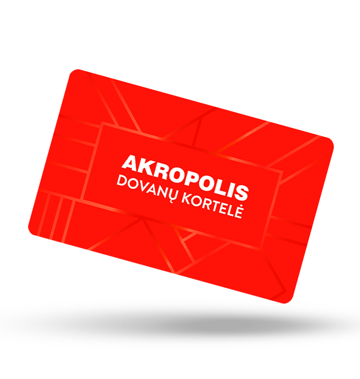 50 € AKROPOLIO dovanų kortelė