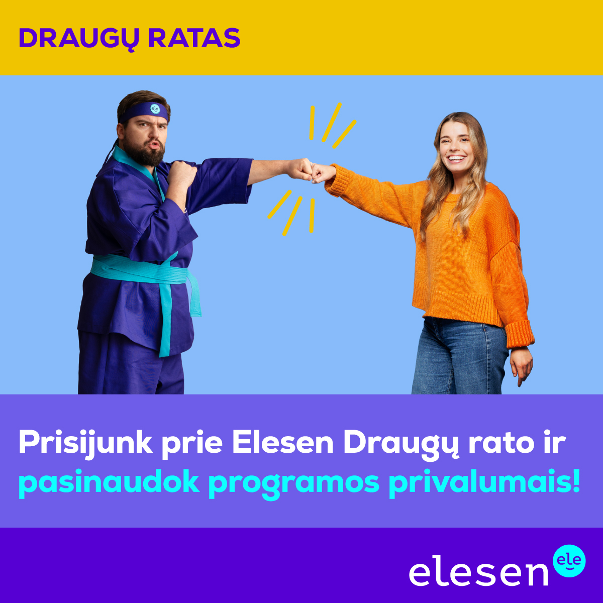 ELESEN. Startavo DRAUGŲ RATAS – pirmieji pasiūlymai nariams